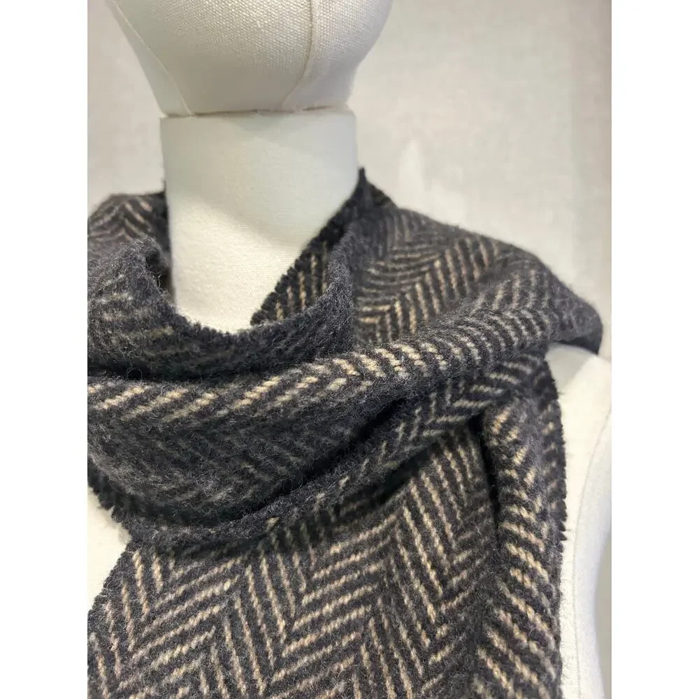 John Hanly Rothenburg Scarf Mens 70 x 8.5 Ireland Old Money Casual Frat Academia